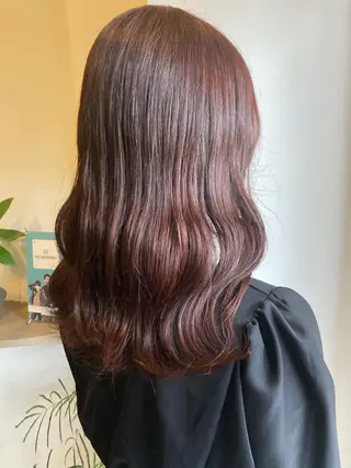 セミロング 🌸インナーカラー 🌸藤井春華のヘアスタイル