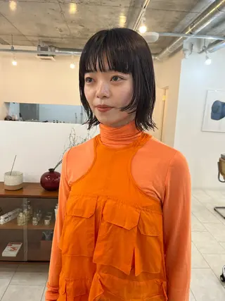 ショート NOUN所属・eri kinjoのヘアスタイル