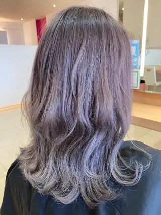 ミディアム カラー プルエクステ/透明感 カラー✨KAZUKIのヘアスタイル