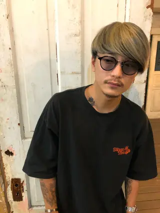 メンズ メンズ特化美容師 ハスイルイのヘアスタイル