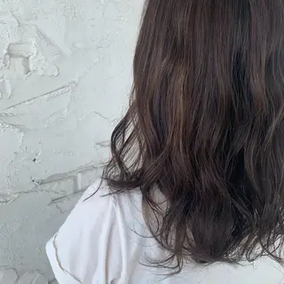 ミディアム カラー 【髪質改善】 夏目結以のヘアスタイル