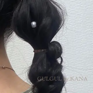 ロング ヘアアレンジ 【妙典】◎人気サロン 🫧島袋カナ🫧のヘアスタイル