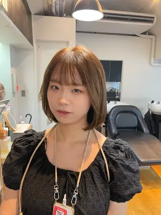 ショート yu-kaハッシュ カット/韓国レイヤーのヘアスタイル