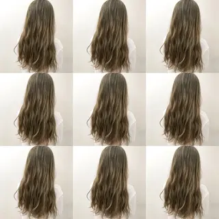 ロング カラー ブリーチカラー/ 岩破瑞希のヘアスタイル