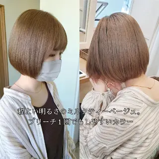 ショート カラー 【ネウィ天王寺 】seiyaのヘアスタイル