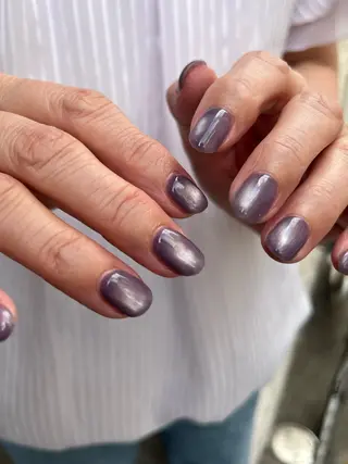 ネイル pu+on. nailworks所属・fuyumi / ニュアンスネイルのネイルデザイン