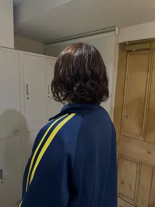 パーマ 中澤 眸乃のヘアスタイル