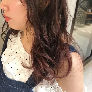 セミロング 顔周りカット/髪質改 善/新宿/畑中稔里のヘアスタイル