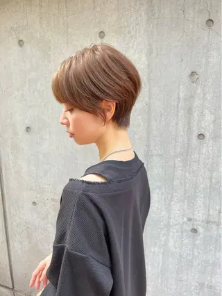 ショート ショート特化 阿部聖のヘアスタイル