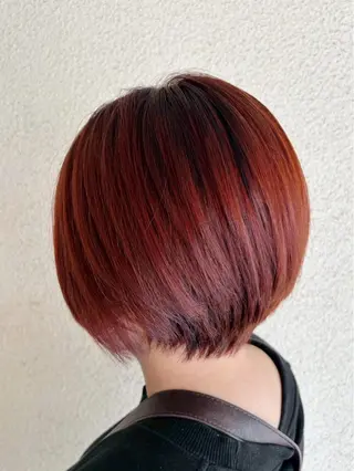 カラー 暖色color🍒 あやかのヘアスタイル