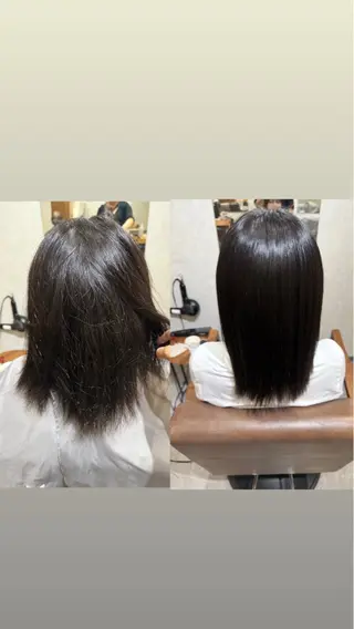 ミディアム Bish Yanaのヘアスタイル