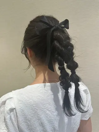 ヘアアレンジ tyto+所属・🎀eye/ shitsuki🎀のマツエク・マツパデザイン