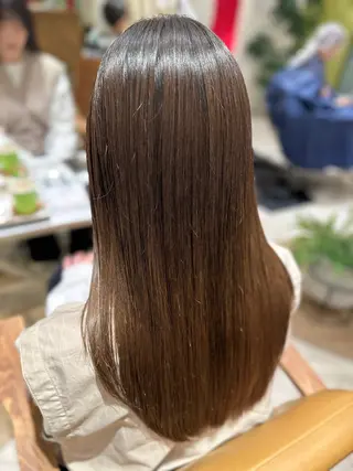 ロング 韓国風レイヤーカット 🇰🇷❕モカのヘアスタイル