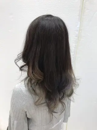 ミディアム カラー 髪質改善カラーリスト /根本雄貴のヘアスタイル