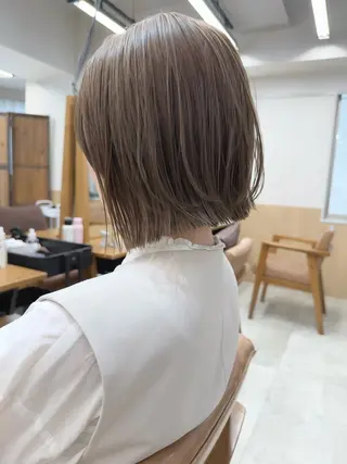 ショート 🌈韓国ボブミディ 表参道sandノスケのヘアスタイル