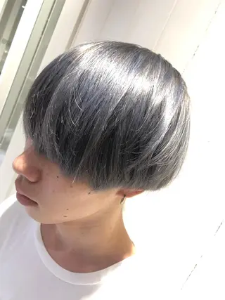 ショート カラー メンズ Moana by HEADLIGHT 川口店所属・川口髪質改善ウルトワ 🌈毛島健樹🌈のヘアスタイル