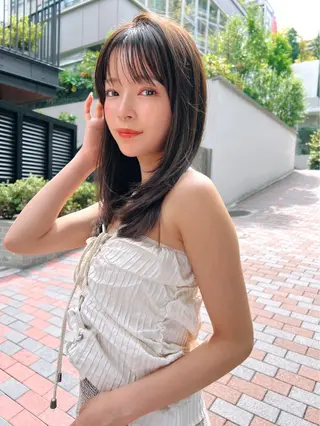 ロング カラー キッズ 艶髪/ハイトーン /masami🩵のヘアスタイル