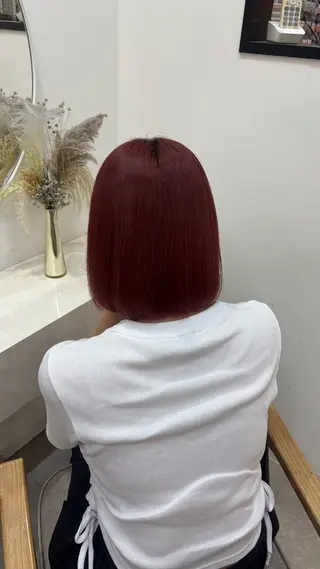 ミディアム カラー himari/カラー モデル募集🤎のヘアスタイル