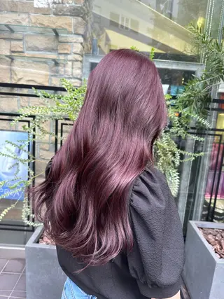 ロング カラー 🫧カット/パーマ /ネイル/かりん🫧のヘアスタイル