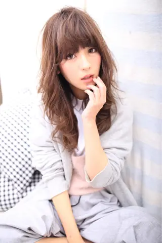 ミディアム セミロング ロング 緑地公園美容室 neohairのヘアスタイル