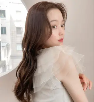 セミロング 🍑韓国girly Saaya🍑🪄のヘアスタイル