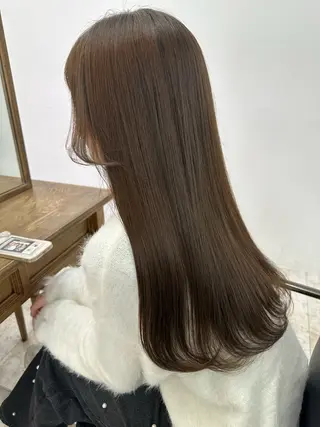 ロング カラー Mauve 世田谷 きたじまのヘアスタイル