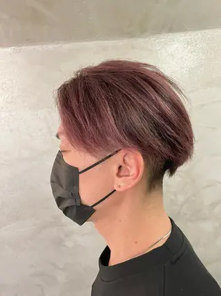 カラー メンズ FUJINO RYOのヘアスタイル