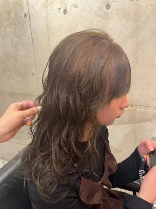 ロング パーマ Luxe【ラグゼ】所属・🍐ki ri🍐のヘアスタイル