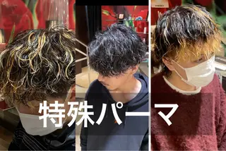 ショート 中島 稔/稲毛メンズパーマのヘアスタイル