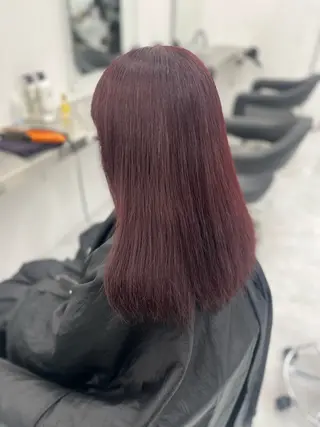 セミロング カラー ヘアアレンジ 愛されカラー🩷 はるなのヘアスタイル