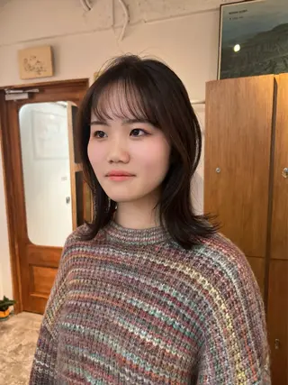 カラー aiko【艶カラー ・ミニモ年内で終了】のヘアスタイル