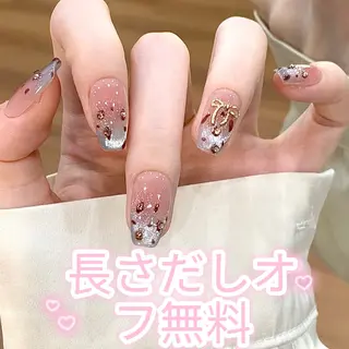 ネイル Nice ✨長さだし オフ無料專門店💕のネイルデザイン