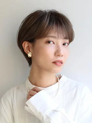 ショート 今川達也/美髪 /髪質改善カラーのヘアスタイル