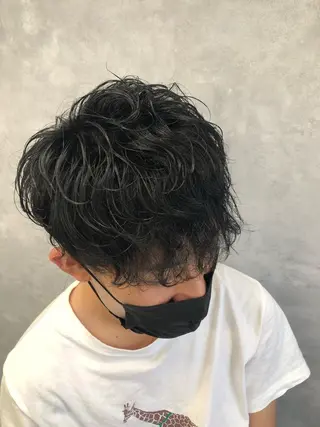 パーマ メンズ 大塚 大飛のヘアスタイル