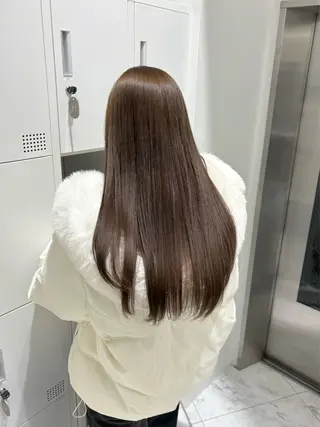 ロング カラー Beleza Era所属・韓国レイヤー/ 縮毛矯正🎀minaのヘアスタイル