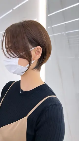 ショート COA GINZA 空也/前髪/顔まわりのヘアスタイル