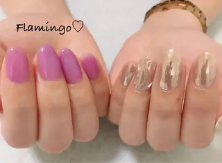 ネイル 40代からの爪を守る ×ケア重視サロン♡のネイルデザイン