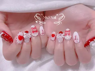 ネイル MxS Nail 【長さだし/フィルイン/マグネット/ワンホンネイル/韓国ネイル/パラジェル】所属・M×S Nail みなのネイルデザイン