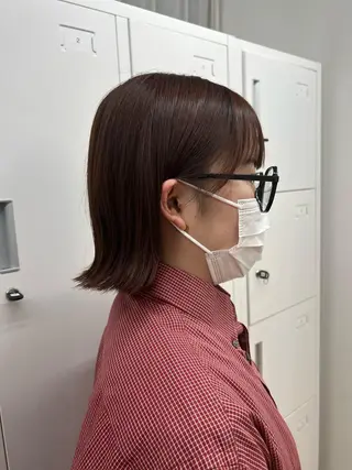 ショート カラー funa/京都河原町 /艶髪/暖色のヘアスタイル