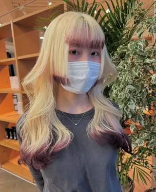 ロング カラー 🦄カラーモデル 募集中🦄ちえみのヘアスタイル