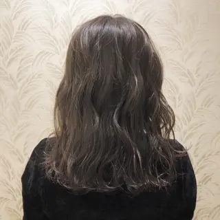 ロング 松永 果菜のヘアスタイル