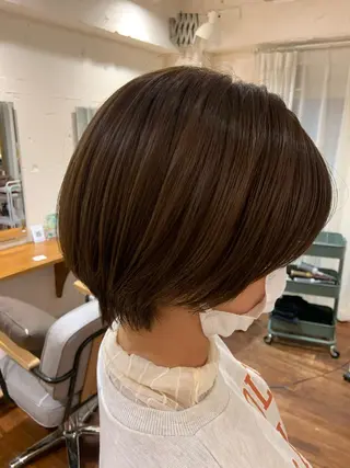 ショート カラー UNU【ユヌ】所属・*UNU* RICOのヘアスタイル