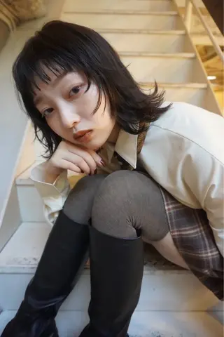 ミディアム カラー パーマ mashu Atoro所属・梅田美容室 / miyuの眉毛・アイブロウイメージ