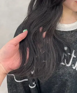 カラー KAHO 大阪カラーモデル募集のヘアスタイル