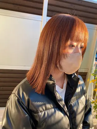 ミディアム カラー 🕶️佐藤 海李🐏のヘアスタイル