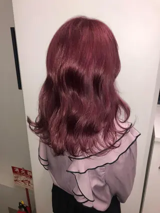 ロング L'wis所属・🪄🫧ハイトーン/ 乙津茜🐰L'wisのヘアスタイル