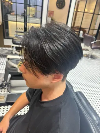 ミディアム メンズ レイヤーカット/艶髪 /パーマaikoのヘアスタイル