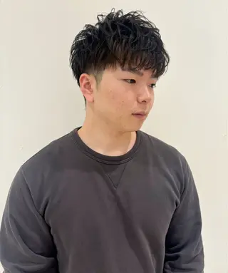 パーマ メンズ Cashe’e MAENOHETA所属・宇陀 誠のヘアスタイル