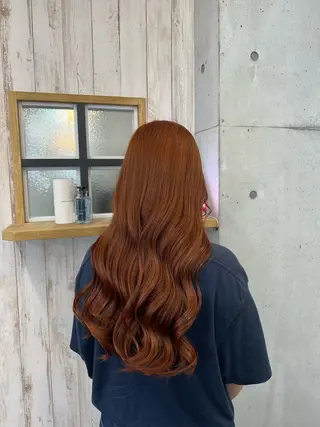 ロング 【DEST】 KAHOのヘアスタイル