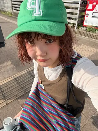 ショート 🧶横浜/暖色カラー /ミミ🧶のヘアスタイル